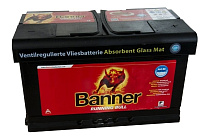 Картинка Аккумулятор Banner AGM 58001 (80 Ah)