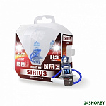 Картинка Галогенная лампа AVS Sirius Night Way H3 2шт