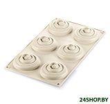 Картинка Мини-формочка Silikomart Mini Tarte Twist 25.273.13.0065