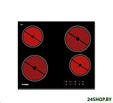 Картинка Варочная поверхность Hyundai HHE 6460 BG (черный)