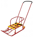 Картинка Санки NIKA Т5К+/К (красный)