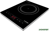 Картинка Плита StarWind STI-1002 (черный/серебристый)