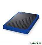 Картинка Внешний накопитель WD My Passport Go 1TB WDBMCG0010BBT