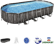 Картинка Каркасный бассейн Bestway Power Steel 5611T (732x366x122)