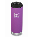 Картинка Термокружка Klean Kanteen TKWide Cafe Cap Berry Bright 1005750 473 мл