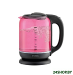 Картинка Чайник электрический Hyundai HYK-G4808 (малиновый/черный)
