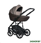Картинка Детская универсальная коляска RIKO Basic Pacco 2 в 1 (07, кофейный/темно-коричневый)