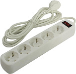 Картинка Сетевой фильтр SmartBuy SBSP-3-W (5 розеток)