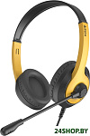 Картинка Наушники A4Tech Fstyler FH100U (черный/желтый)