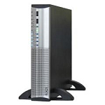 Картинка Источник бесперебойного питания Powercom Smart King RT SRT-1000A 900Вт 1000ВА (черный)