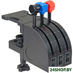 Картинка Оборудование для авиасимов Logitech Pro Flight Throttle Quadran (945-000015)