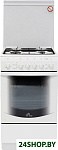Картинка Плита газовая De luxe 5040.41г ЧР (белый)