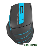Картинка Мышь A4Tech Fstyler FG30 (серый/синий)
