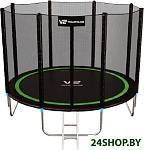Картинка Батут V2 Trampoline Greenline 10FT 312 см (с внешней сеткой и лестницей)