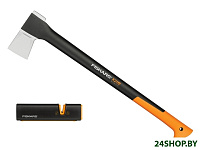 Картинка Топор-колун FISKARS X21 с точилкой (1019333)
