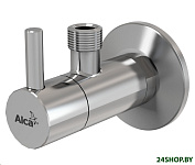Картинка Запорная арматура Alcaplast Угловой вентиль с фильтром 1/2