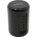 Картинка USB концентратор Orico RH4CS-BK Black