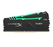 Картинка Оперативная память HyperX Fury RGB 2x8GB DDR4 PC4-21300 HX426C16FB3AK2/16