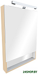 Картинка Roca The Gap Зеркальный шкаф белый 80 (ZRU9302750)