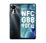 Картинка Смартфон Infinix Hot 11S NFC 4GB/64GB (черный)