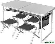 Картинка Стол со стульями Norfin Runn NF-20310