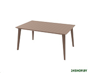Картинка Стол пластиковый Keter Lima 226533 (капучино)