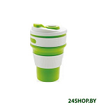 Картинка Термокружка Xindao P432.607 350 мл (зеленый/белый)