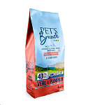 Картинка Сухой корм для взрослых собак PET'S BRUNCH ADULT SUPER MINI BREEDS (с телятиной, 4 кг)
