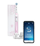 Картинка Зубная щетка электрическая Oral-B Genius X 20000N Sensi D706.515.6X (розовый/белый)