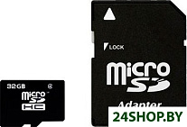 Картинка Карта памяти Smart Buy microSDHC (Class 4) 32 Гб (SB32GBSDCL4-00)