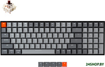 K4 V2 White LED K4-A3-RU (Gateron G Pro Brown)