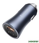 Картинка Автомобильное зарядное Baseus CCJD-0G Dark Gray