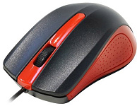Картинка Мышь проводная OKLICK 225M Black/Red
