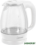 Картинка Чайник HomeStar HS-1012 (белый)