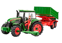 Картинка Конструктор Revell Трактор с прицепом и фигуркой (1:20) (00817)