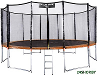 Картинка Батут ATLAS SPORT 490 см (16ft) PRO ORANGE