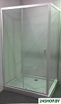 Картинка Душевой уголок Coliseum Fiesta T-120 120x80 (тонированное стекло)