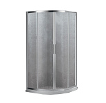 Картинка Душевой уголок BelBagno Sela-R-2-90-P-Cr (текстурное стекло)