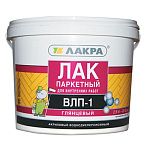 Картинка Лак Лакра Паркетный акриловый ВЛП-1 (глянцевый) 2.5 кг