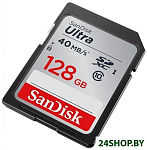 Картинка Карта памяти SanDisk SDXC (Class 10) 128GB [SDSDUNC-128G-GN6IN]