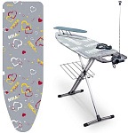 Картинка Гладильная доска Nika Ника 9 Тефлон (НТ9/3) Сердца (уценка арт. 726081)