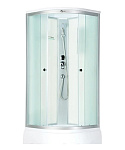 Картинка Душевая кабина Saniteco SN-8005W 100x100 (матовое стекло)