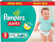 Картинка Трусики Pampers Pants 3 Midi (120 шт)