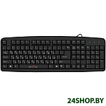 Клавиатура проводная Oklick 100M Standard Keyboard Black PS2 40 008