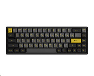 Картинка Клавиатура Akko 3068B Plus Black & Gold (Akko CS Jelly Purple)