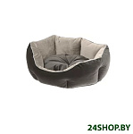 Картинка Лежанка для животных Ferplast Queen 50 83405003 (бежевый/серый)