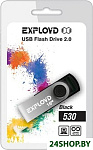 Картинка USB флэш-накопитель EXPLOYD 530 8GB черный