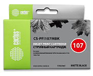 Картинка Картридж Cactus CS-PFI107MBK