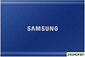 Накопитель SSD SAMSUNG T7 2Tb MU-PC2T0H/WW (синий)