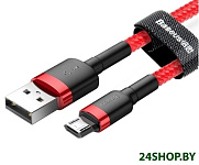 Картинка Кабель Baseus CAMKLF-B09 1.0м (красный)
